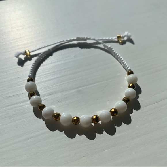 Handmade Beaded Macrame Friendship Bracelet - Picture 10 of 12